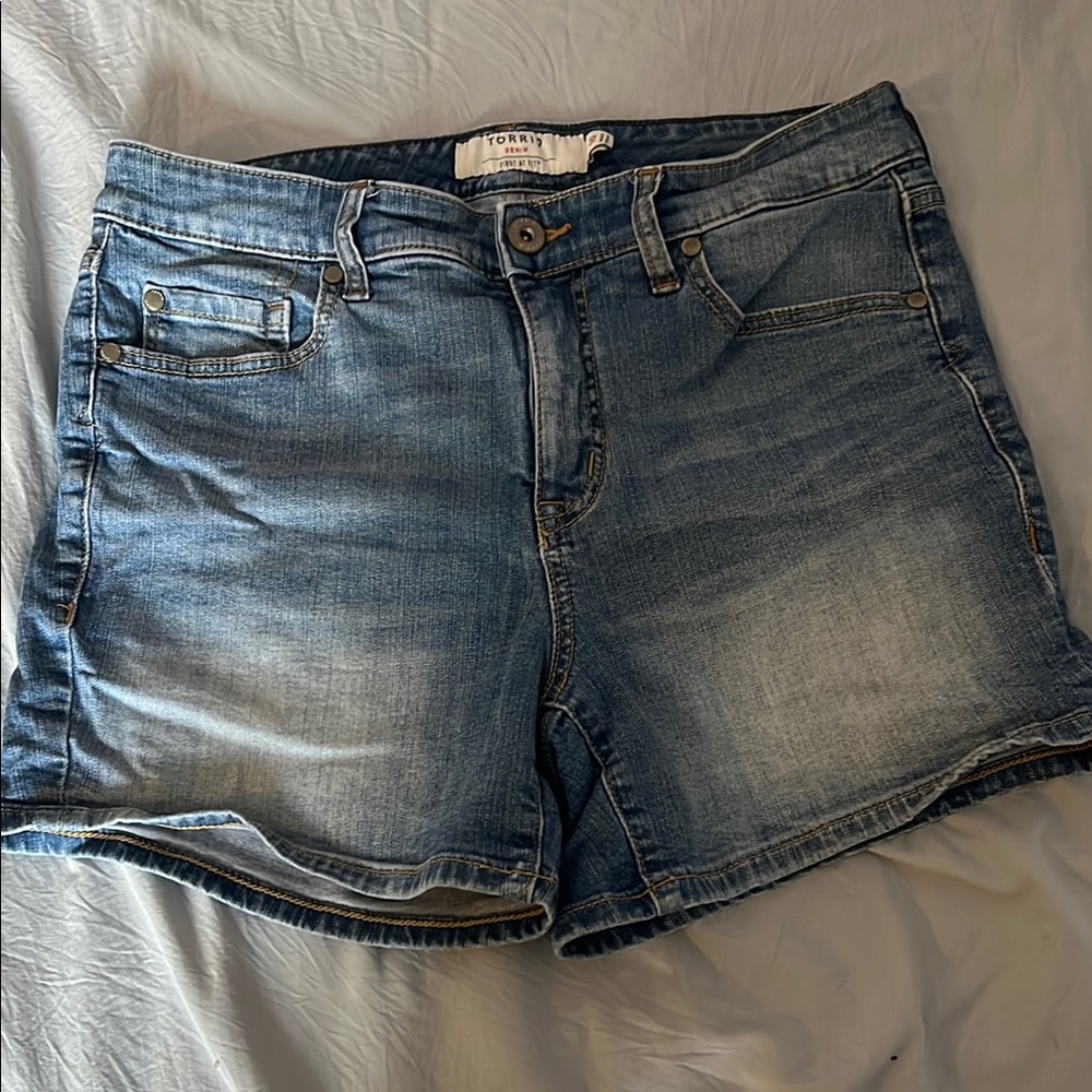 Torrid Blue Jean Shorts for Women
